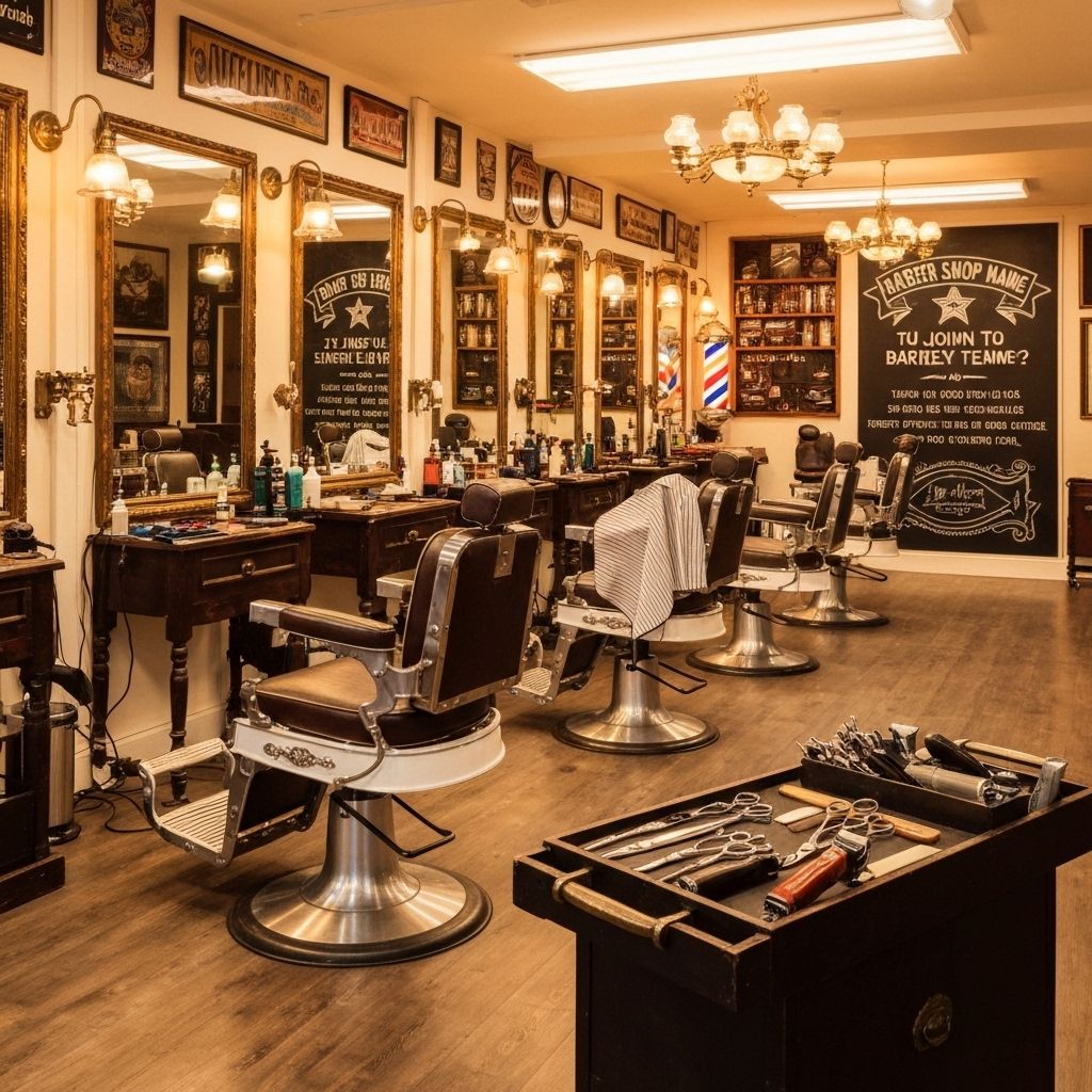 Join our barber team